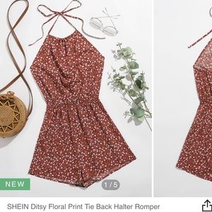 Shein flower romper- super cute! NWT